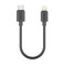 Budi DC023TL025B USB-C to Lightning Charger/Sync Cable, 25 CM, PD 35W