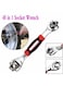 Generic Multi Function Tiger Wrench Red/Black/Silver 100G