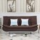 New Design Fabric Multifunction New Style Folding Foam Sofa Bed Set Living Room (Musturd)