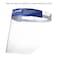 Generic-Face Shield 10Pcs/Pack Disposable Safety Fluid Resistant Full Transparent Single Use Visor Protection from Splash and Splatter