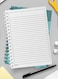 Lowha Spiral Notebook With 60 Sheets And Hard Paper Covers With You Are Cute Design, For Jotting Notes And Reminders, For Work, University, School