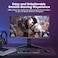 Koorui Gaming Monitor 27E3Qk 27 Inch QHD Monitor 240Hz, 1Ms, IPS, Freesync, G-Sync Compatible (2560X1440, HDR 400, HDMI, Displayport, Eye-Care), Black