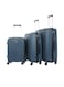 Parajohn Lightweight 3-Pieces Polypropylene Hard Side Travel Luggage Trolley Bag Set With Lock For Men/Women/Unisex, Hard Shell Strong