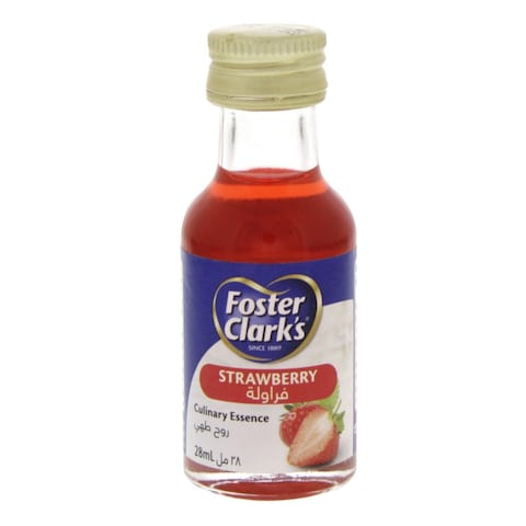 Buy Foster Clarks Strawberry Culinary Essence 28ml in Kuwait