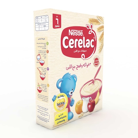 Cerelac 3 Fruits With Milk - 250 gram