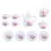 KidzPro Pocket Money Porcelain Tea Set 13 PCS