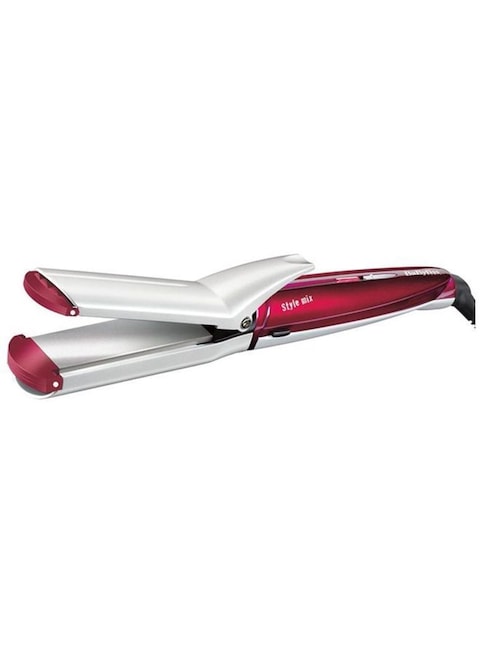 BaByliss - Ceramic Hair Straightener White/Red/Black