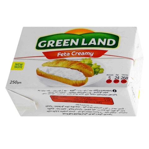 Greenland Chees Block Feta  Creame 250G
