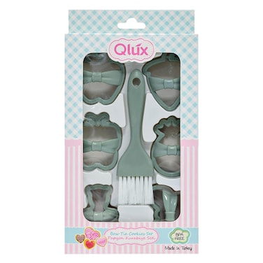 Qlux L-538 Bow Tie Cookie Set 7 Pieces Green