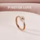Aiwanto Forever Love Hand Ring Finger Ring Gift for Valentine's Day Ring
