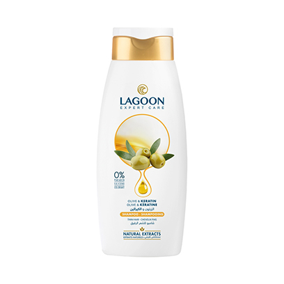 Lagoon Expert Care Olive And Keratin Shampoo 400ml