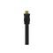 Zero Flat Cable HDMI to HDMI High - 5 Meter - Black