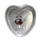 F1 Aluminum Heart Shape Cake Mold - Size 1