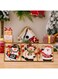 Wooden Christmas Ornaments for Window Hanging - 9 Pendants