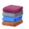 Yellow Weaves Microfiber Cleaning Cloth (Set of 4, Multicolour)