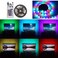 Generic-DC5V 6W 1M 60 LEDs RGB Strip Light with Remote Control USB Powered Operated Brightness Adjustable Dimmable 16 Colors Multi-colored Changing Flash/ Strobe/ Fade/ Smooth 4 Lighting Modes IP65 Water