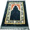 Fabienne Thick Foam Prayer Mat Anti-Slip Flannel Prayer Rug Printed 80 x 120 cm Green