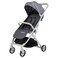 Uniqoo 4 Silver Tartan - Urban Stroller With Protective Shield