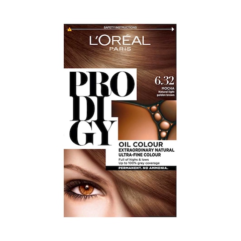 L&#39;Oreal Paris Hair Color Prodigy Pearl Brown No 6.32