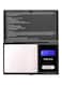 Generic - Digital Pocket Scale Black 12.6x7.5x2centimeter