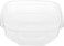 Hotpack Pet Deli Container Square With Lid 8Oz - Pet 10 Pieces