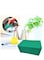 Marrkhor 20Pcs Green Dish Washing Sponge Scrub Cleaning Pads