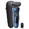 Braun Series 6 Sensoflex Wet And Dry Shaver With Travel Case 60-B1000S Blue