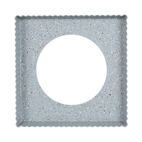 Neoflam Granite Tart Mold Square Pan - 28 Cm - Grey
