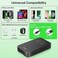 Budi 30W Dual USB-C PD and USB QC Magsafe Wireless Charger Global Travel Charger - Black