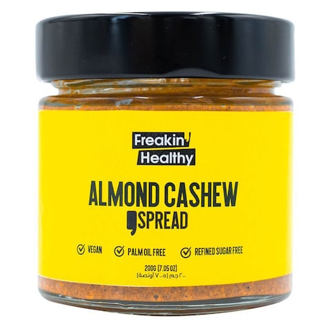 FreakiN&#39; Healthy Almond Cashew Spread 200g