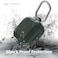 Elago Armor Designed For Galaxy Buds2 Pro (2022) / Buds 2 / Buds Pro/Buds Live Case Cover With Carabiner - Dark Green