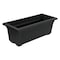 KENPOLY RECT PLANTER NO.8 - BLACK