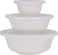 Royalford Rf11007 Plastic 3-Piece Food Container Bowl Set With Air-Tight Lid, Multicolor