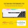 Corsair Vengeance RGB Pro 16GB (2X8GB) Ddr4 3200Mhz C16 Led Desktop Memory - White (International Version)
