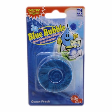Blue Bubble Auto Toilet Bowl Cleaner And Air Freshener 50g