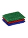 Royalford 3-Piece Kitchen Sponge Scrubbers Multicolor