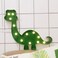 Dinosaur Marquee LED Night Light Green 31.5cm