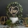 'Love'  Wooden Cake Topper