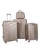 Star Line Star Line 5 Pieces Luggage Trolley Bags Set Gold