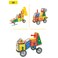 FITTO Magical Magnet 65 Blocks Magnetic Toy Set for Creative Play and Learning, Can Make upto 4 Vehicle Figure