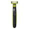 Philips OneBlade Original Blade Face and Body Shaver QP2824/10, Lime Green, Charcoal Grey
