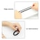 ZKSM 20 Pcs Stretch Hair Ties Black Hair Elastics Rings with Seamless Non Slip Hair Bands Suitable for Organizing Thick Heavy Curly Hair