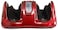 ULTIMAX Electric Foot Massager Ankle Calf Kneading Rolling Machine Circulation Shiatsu Massage Fitness Leg &amp; Foot Massager-RED