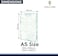 Collins Tara A5 Daily Desk Pad White/Greeen TA15U1.11