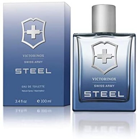 Swiss Army Victorinox Swiss Army Steel For Men - 3.4 Oz EDT Spray