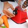 Royalford Rotary Grater, Stainless Steel Blades, RF10312 - Vegetable Slicer With 3 Interchangeable Blades, Grater For Kitchen, Ideal For Cheese, Cucumber, Carrot