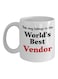 muGGyz Printed Ceramic Coffee Mug White