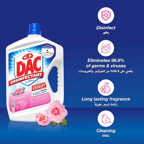 DAC DISINFECTAT ROSE 3L