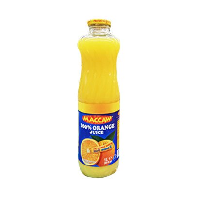 Maccaw Juice Orange Bottle 1L