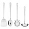 Grunka - 4-Piece Kitchen Utensil Set, Stainless Steel